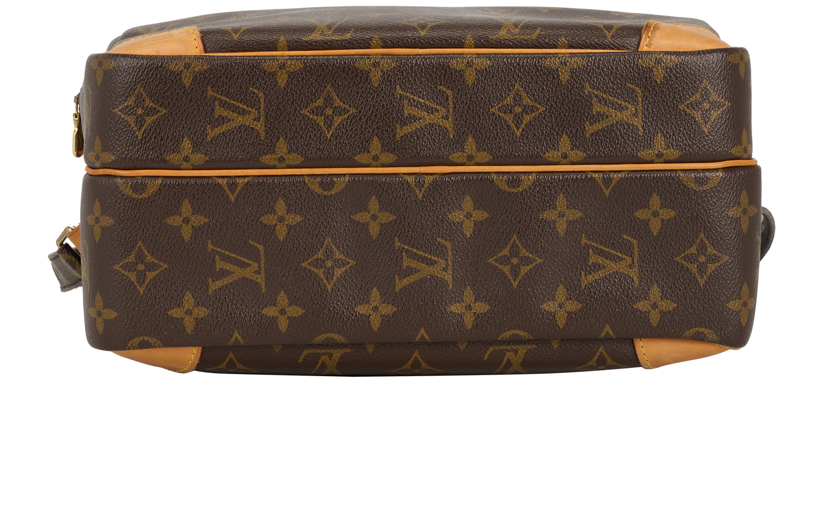 Nile Crossbody, &pound;695, Handbags, Beige/Brown, Canvas, Top view